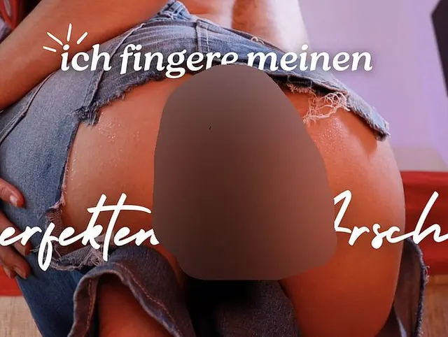 SPERMA auf den Backen und ROSETTE fingern? Kein Problem - mich macht es doppelt geil!!
