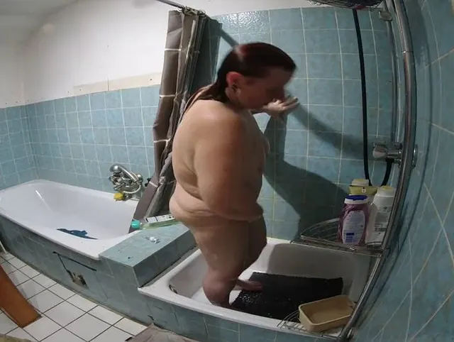 Die erste Dusche nach der op Endlich durfte ich wieder