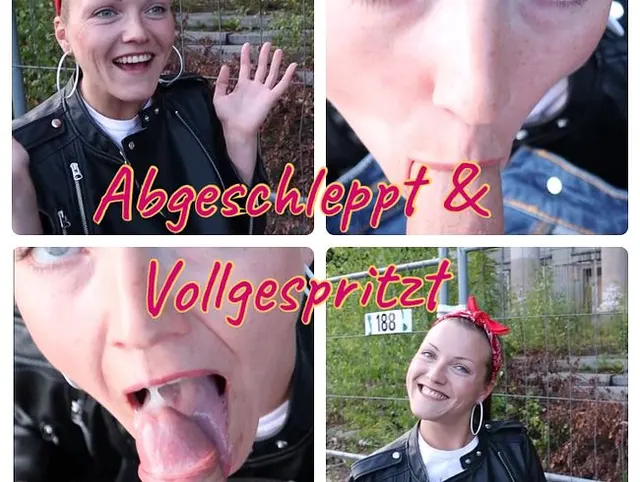 ABGESCHLEPPT! Sweet darf meinen Schwanz aussaugen!