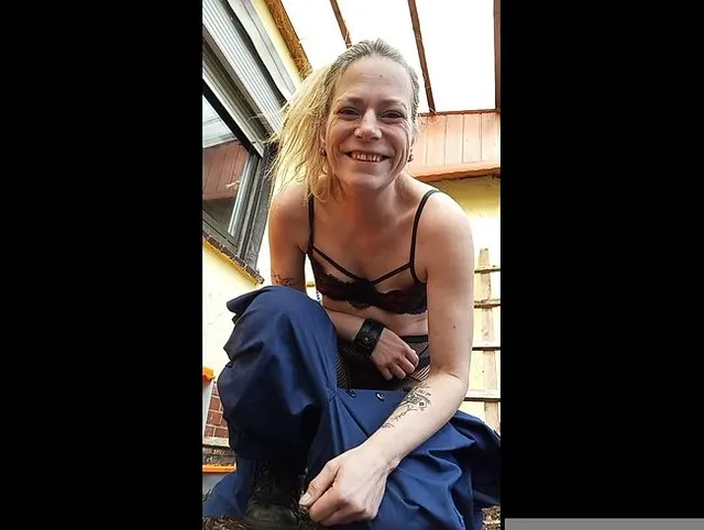 Nur ein kleiner Anreiz, Blaumann Dessous Nylon