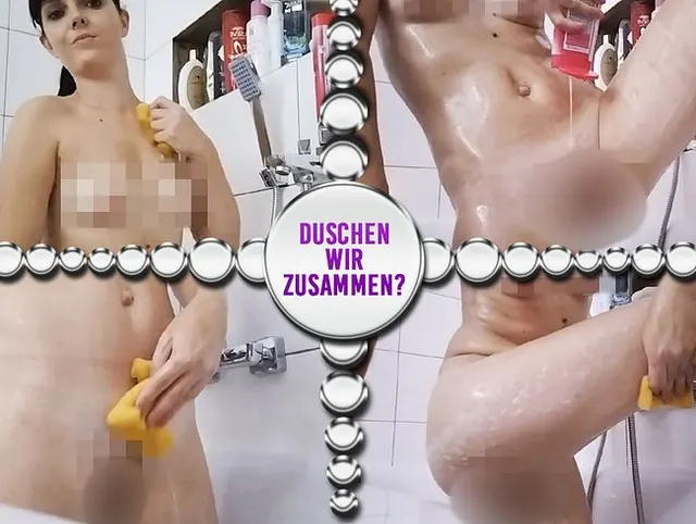 Duschen wir zusammen ?