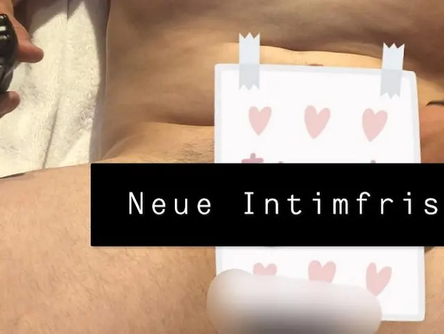 Schwanz Rasur, dieses mal ganz besonders!