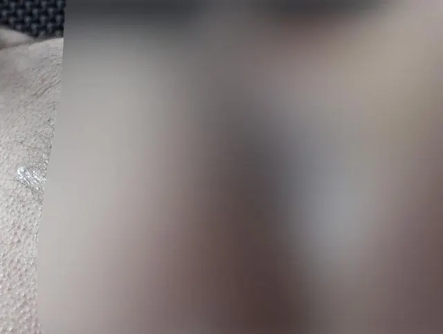 Meine Arschfotze ganz nah und richtig geil gestopft