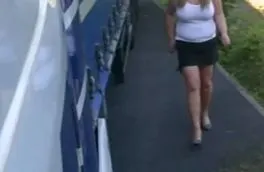 Schnelles Treffen im LKW ich Luder gehe einfach hin und...................