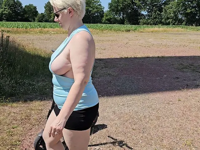 Outdoor meinen Vibrator benutzt