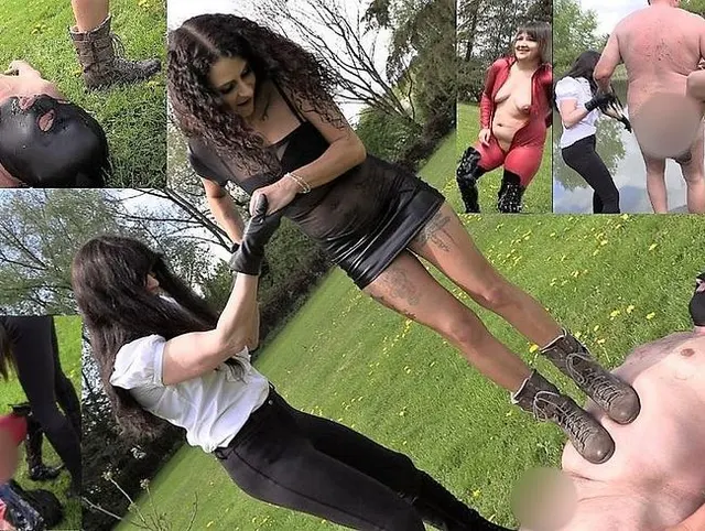 Exzessives Trampling – Pisse als Krönung zur Belohnung – Baden im See