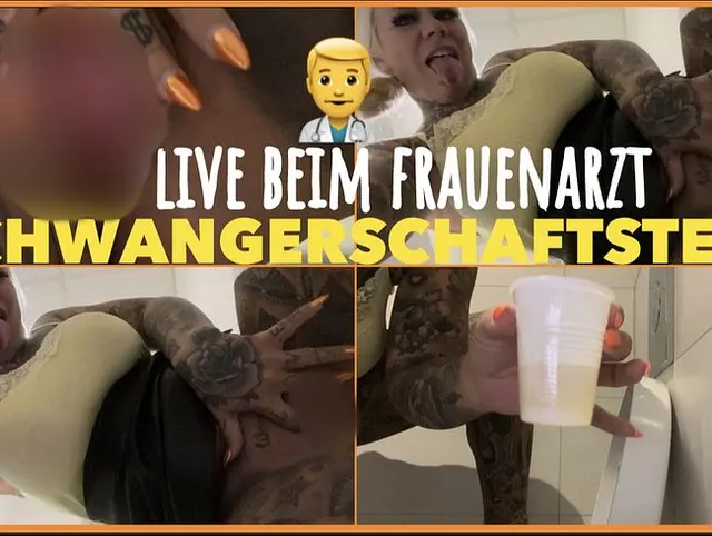 LIVE BEIM FRAUENARZT SCHWANGERSCHAFTSTEST