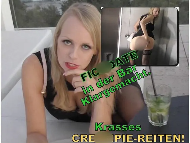 FICKDATE in der Bar klargemacht. Krasses Creampie-Reiten!