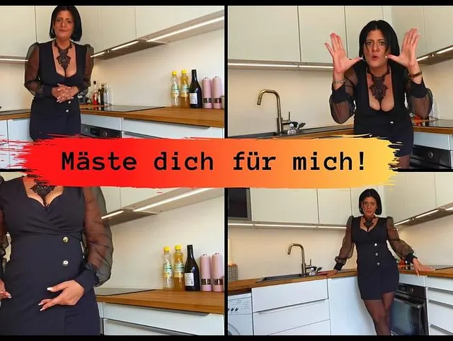 Mäste dich zur fetten Sau für mich
