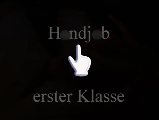 Handjob erster Klasse