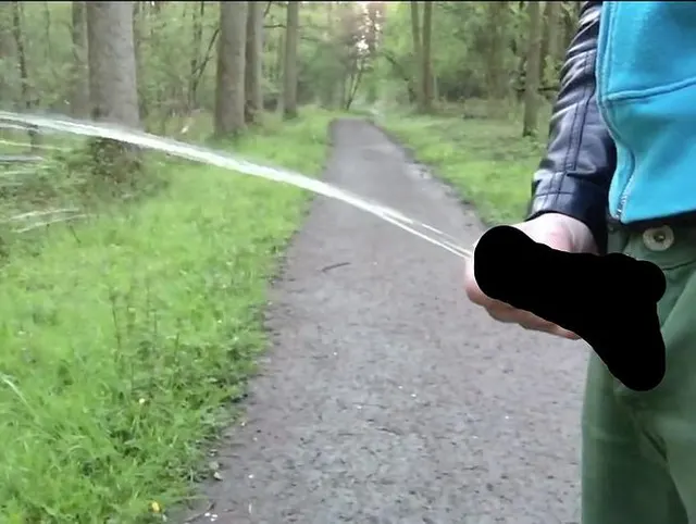 PISS PLAY OUTDOORS
