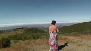 Pissen auf dem Aussichtspunkt