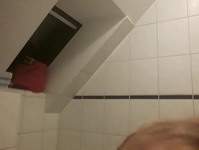 Vor dem zu Bett  gehen, nochmal Pipi gemacht