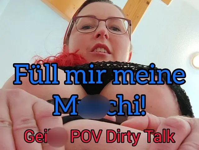 Füll mir meine Muschi! Geiler POV Dirty Talk...