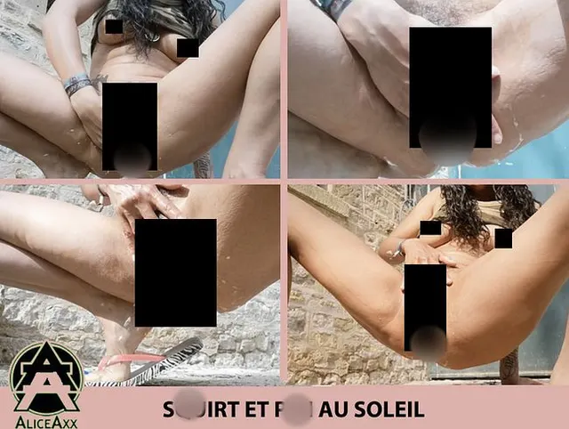 Nach einem guten Fick in die Sonne spritzen und pinkeln