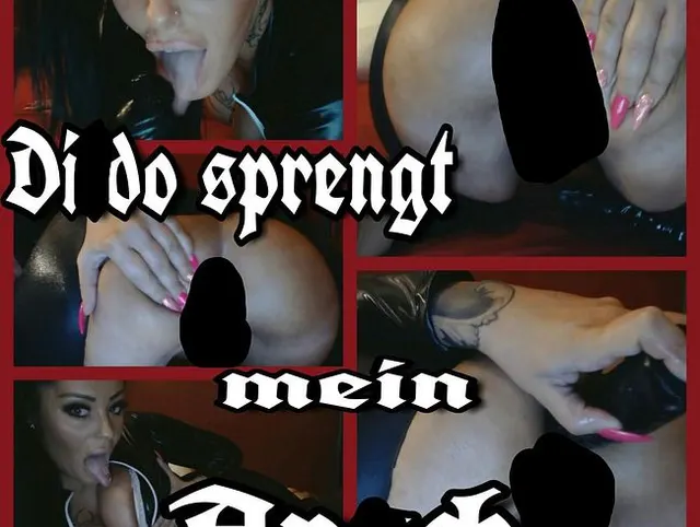 Dildo sprengt mein Arsch