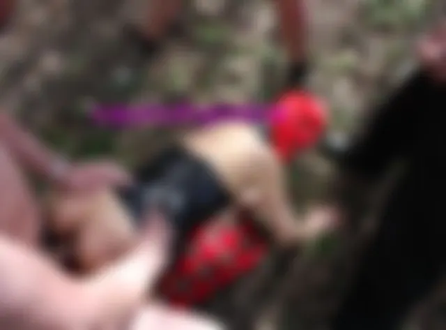 SUB SLUT USED IN THE WOODS