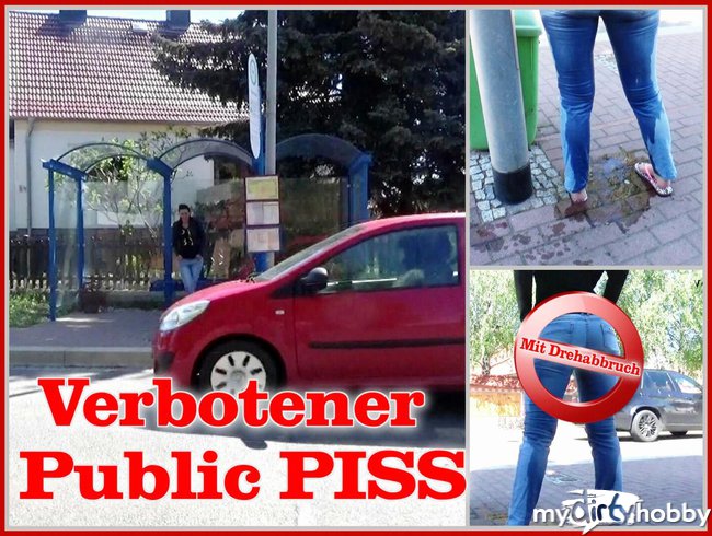 Verbotener Public Piss!!