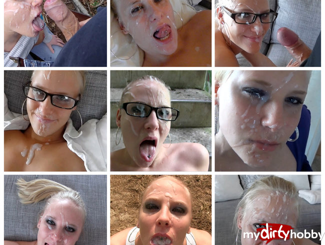 50x Gesichtsbesamung - Best of Facial Queen Lara