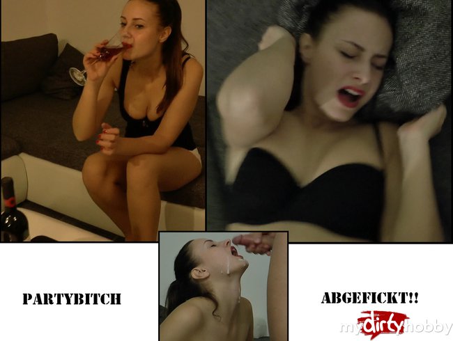 Partybitch durchgefickt!!