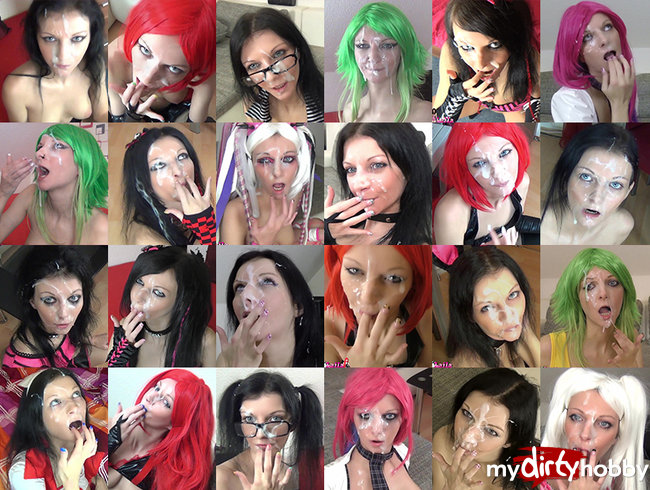 Sperma Taifun - 24 extreme Facials *Best Of*