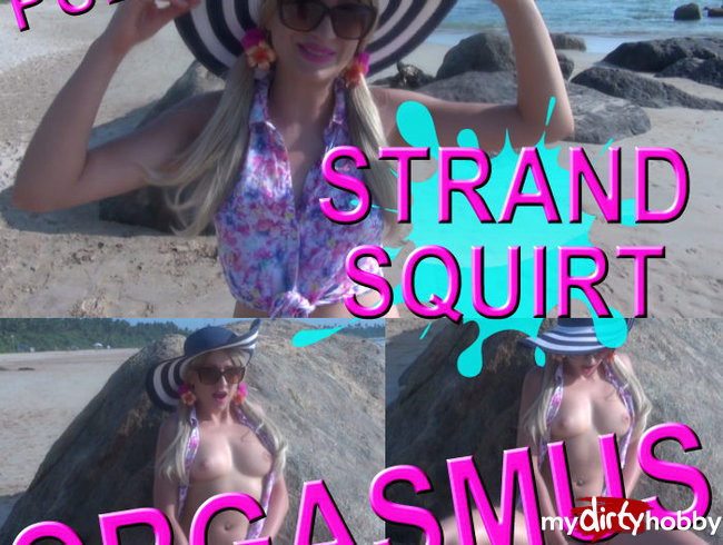 STRAND SQUIRT ORGASMUS - PUBLIC