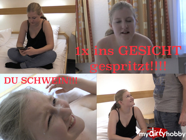 1x GESICHT GESPRITZT!!!