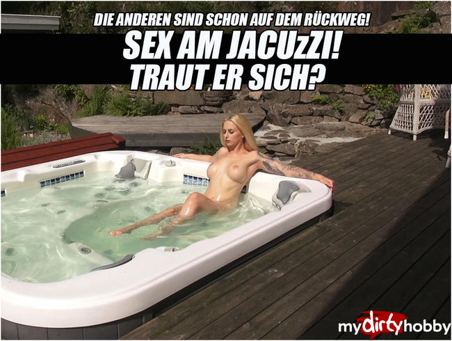 SEX AM JACUZZI! - TRAUT ER SICH?   LUCY CAT