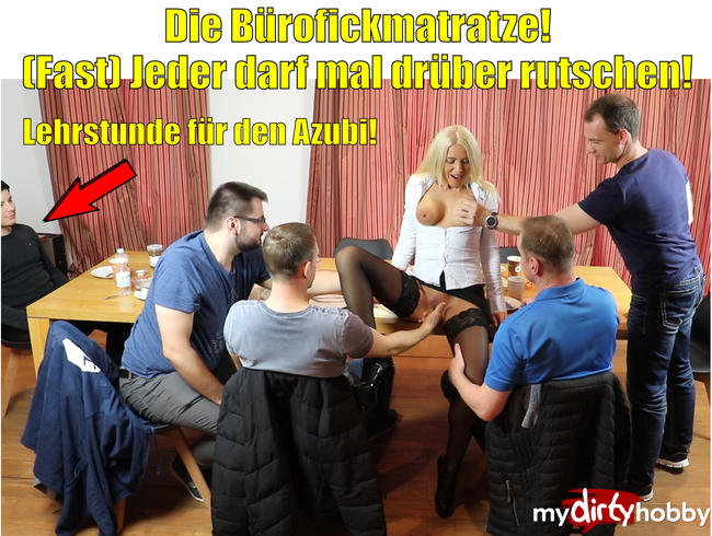 Die Bürofickmatratze! (Fast) Jeder darf mal drüber rutschen | Lehrstunde für Azubi!