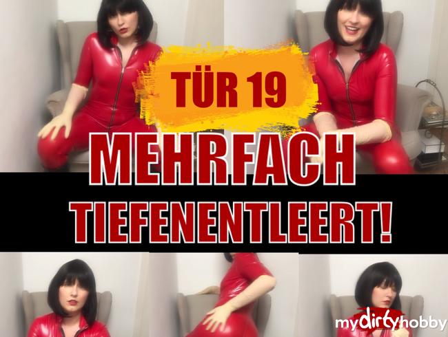 Tür 19 - Mehrfach Tiefenenleert!