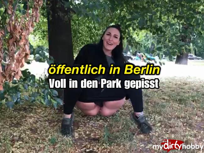 Gepisst! Öffentlich in Berlin!