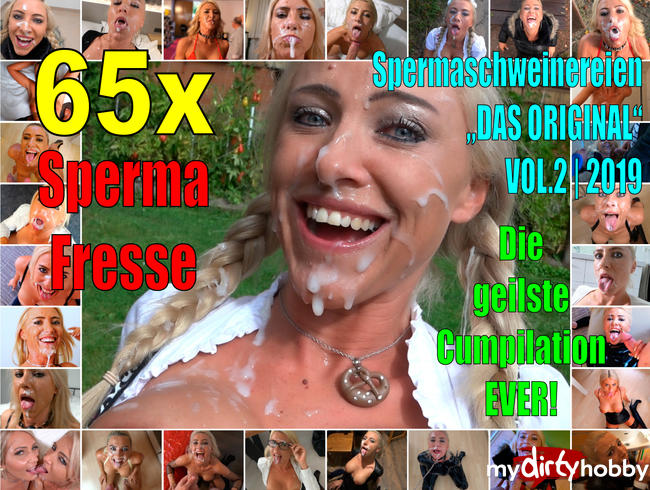 Best of Spermafresse | 65 x Spermaschweinereien! Rückblick 2019 Vol.2! SPERMA SPERMA SPERMA