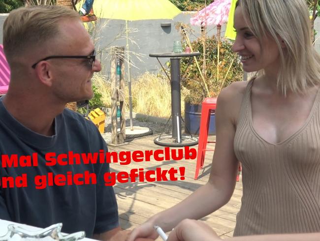 1.Mal Swingerclub und gleich gefickt!