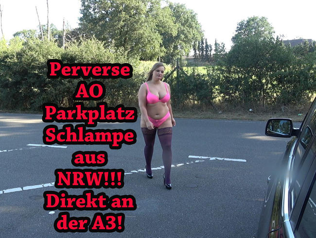 Perverse AO Parkplatz Schlampe aus NRW!!! Direkt an der A3!