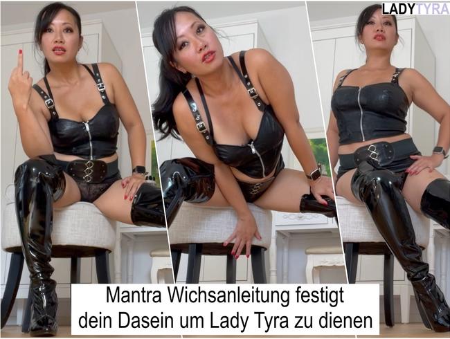 Mantra Wichsanleitung festigt dein Dasein um Lady Tyra zu dienen