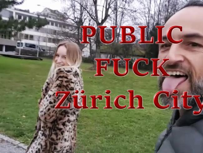 PUBLIC in Zürich City gefickt!