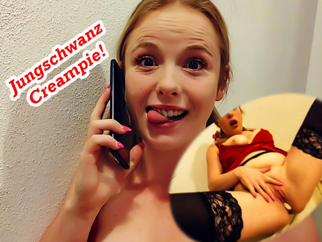 Creampie! Vom Jungschwanz-Nachbar (19) vollgepumpt