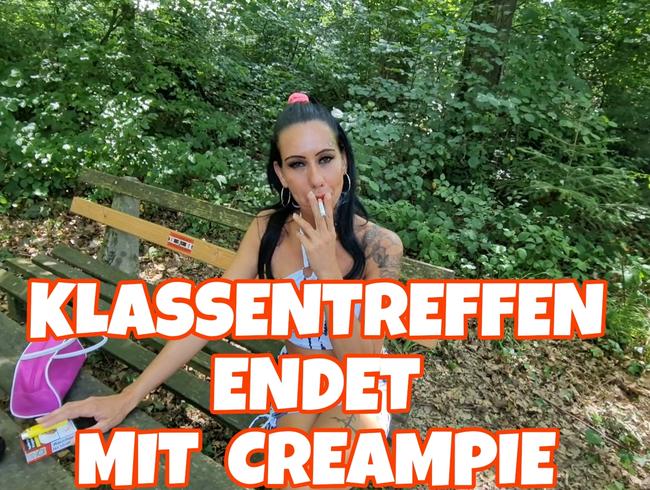 Klassentreffen endet mit Creampie