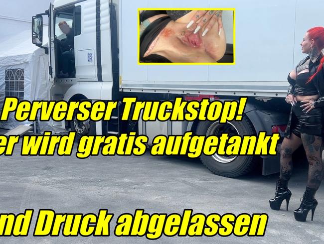 Perverser Truckstop! Hier wird gratis aufgetankt und Druck abgelassen