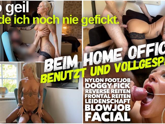 SO GEIL wurde ich noch nie GEFICKT | FACIAL beim HomeOffice