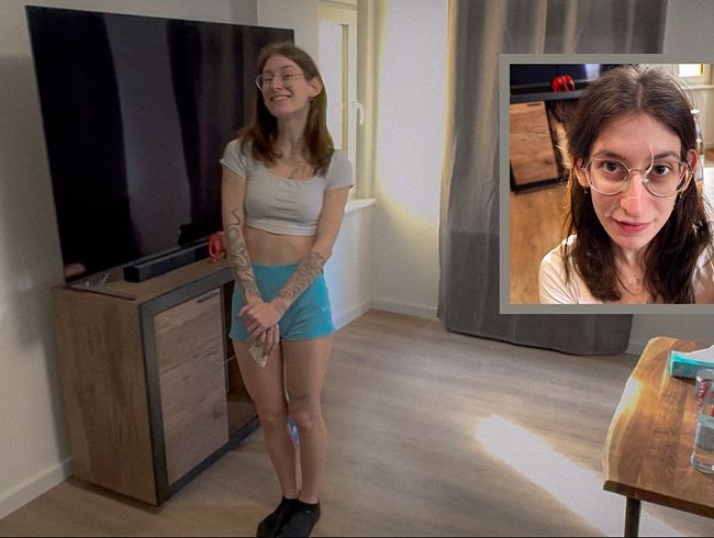 Bin ich jetzt eine Schlampe? Nachbar spritzt in mein Gesicht