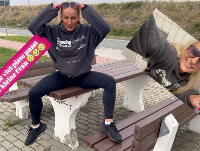 Wie viel NaturSekt/ Pisse passt in 155 cm kleine Frau ....